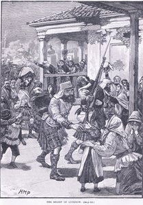 De Bevrijding van Lucknow 1857 AD